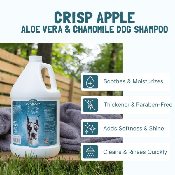 Bio Groom Natural Scents Crisp Apple Shampoo for Dogs and Cats Online Sale