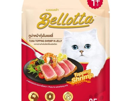 Bellotta Tuna Topping Shrimp in Jelly Cat Wet Food Fashion