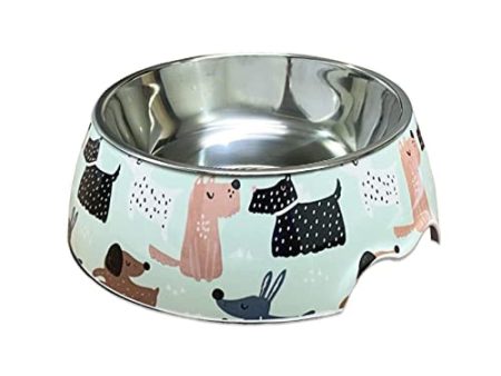 Pet Vogue Trifle Pattern Colourful Bowl for Dogs and Cats Online Hot Sale