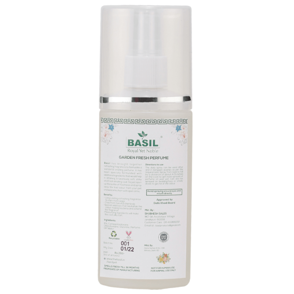 Basil Garden Fresh Perfume Spray for Dogs and Cats on Sale