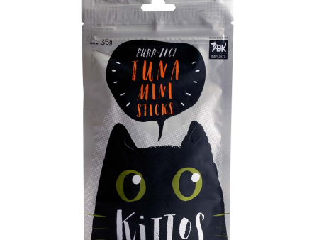 Kittos Purr fect Tuna Mini Sticks Cat Treats For Discount