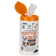 Basil Germi Safe Wet Wipes for Dogs and Cats Online Hot Sale