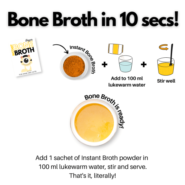 Doggos Instant Chicken Bone Broth with Fish for Cats and Dogs Online Hot Sale