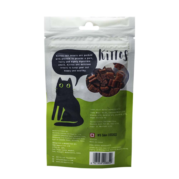 Kittos Purr fect Tuna Filet Bites Cat Treats Online Hot Sale