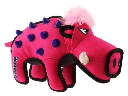 GiGwi Duraspikes Extra Durable Wild Boar Toy for Dogs (Rose) For Discount