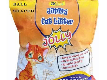 JiMMy Jolly Ball Shaped Lemon Scented Clumping Bentonite Cat Litter on Sale