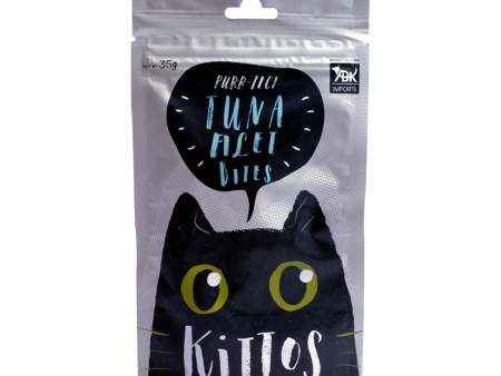 Kittos Purr fect Tuna Filet Bites Cat Treats Online Hot Sale