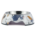 Pet Vogue Cartoon Pattern Colourful Bowl for Dogs and Cats Online