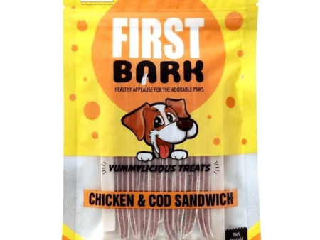 First Bark Chicken & Cod Sandwich Dog Treats Fashion