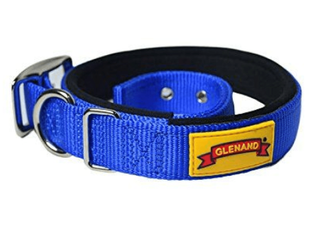 Glenand Padded Collar for Dogs (Light Blue) Sale