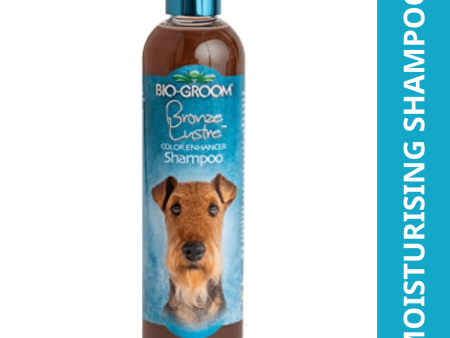 Bio Groom Bronze Lustre Color Enhancer Shampoo For Dogs For Sale