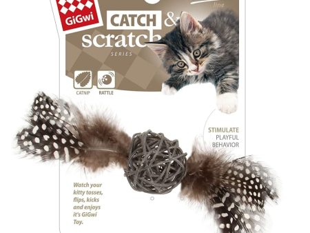 Gigwi Eco Line Catch Scratch with Rattle Toy for Cats Discount