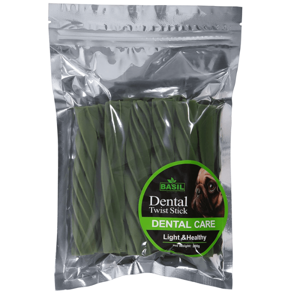 Basil Dental Care Stick Chew Dog Treats For Discount