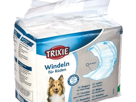 Trixie Diapers for Male Dogs (30x46cm) For Discount