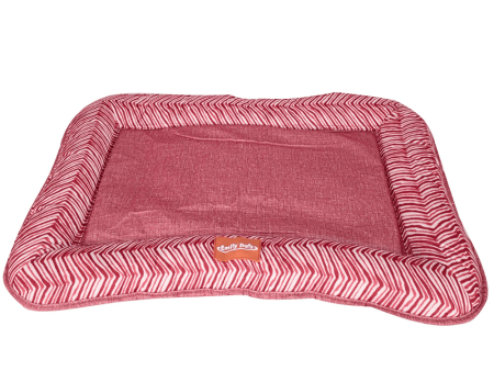 Emily Pets Rectangle Shape Bed for Dogs and Cats (Red) on Sale