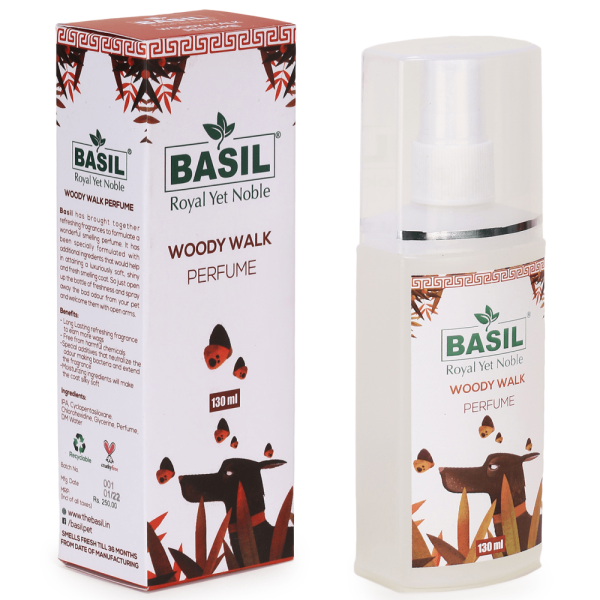 Basil Woody Walk Fresh Perfume Spray for Dogs and Cats For Cheap