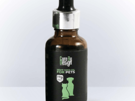 Cure By Design Hemp Seed Oil for Dogs and Cats Supply