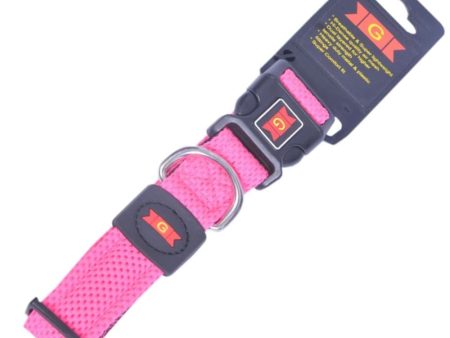 Glenand Nylon Mesh Collar for Dogs (Pink) Sale