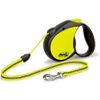 Trixie Flexi New Neon Retractable Leash for Dogs and Cats (Yellow) Online now