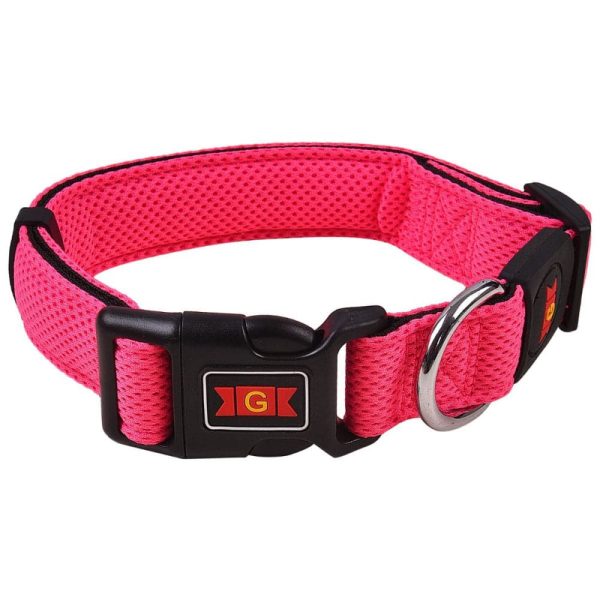 Glenand Nylon Mesh Collar for Dogs (Pink) Sale