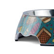 Pet Vogue Ice Cream and Muffins Pattern Colourful Bowl for Dogs and Cats For Discount