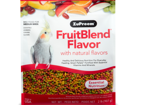 ZuPreem Fruit Blend Bird Food for Medium Birds on Sale