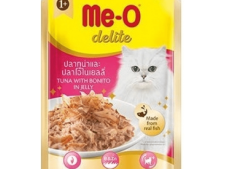 Me O Delite Tuna with Bonito in Jelly Cat Wet Food Online