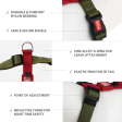 GiGwi Classic Line Harness for Dogs (Red) Sale