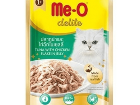 Me O Delite Tuna with Chicken Flake in Jelly Cat Wet Food Online Hot Sale