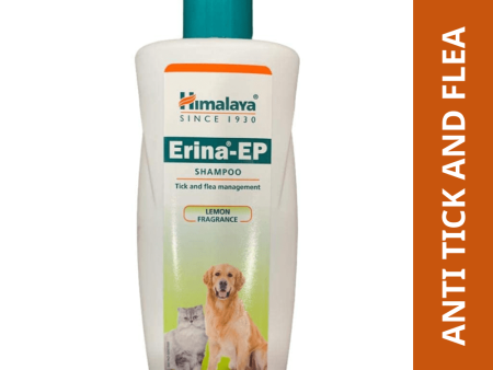 Himalaya Erina EP Tick and Flea Shampoo for Dogs and Cats Sale