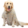 Up4pets Dreamy Hearts Cotton Shirts for Dogs (Orange) on Sale