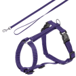 Trixie Harness with Leash for Cats (Violet) For Sale