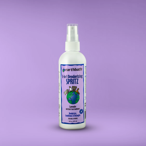 Earthbath Deodorizing Lavender Spritz for Dogs and Cats Supply