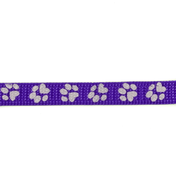 Basil Printed Collar for Cats & Puppies (Purple) Cheap