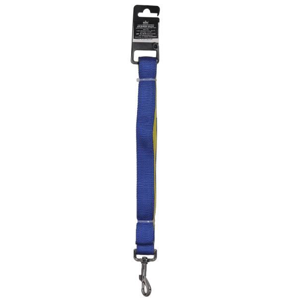 Basil Nylon Padded Leash for Dogs (Blue) Sale