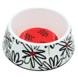 Peetara Flower Designer Melamine Bowl for Dogs and Cats Online Hot Sale