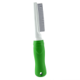 Basil One Sided Flea Comb (Green) For Cheap