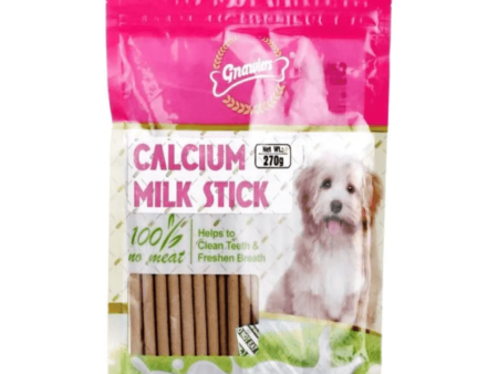 Gnawlers Calcium Milk Stick Dog Treat Online Sale