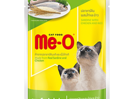 Me O Sardine with Chicken & Rice Adult Cat Wet Food Online