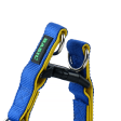 Basil Nylon Padded Adjustable Harness for Dogs (Blue) Online now