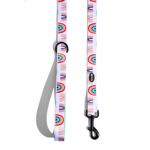 Furry & Co Raining Rainbows Comfort Leash for Dogs Sale