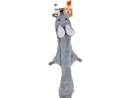 Fofos Skinneez Rabbit Toy for Dogs (Grey) Discount