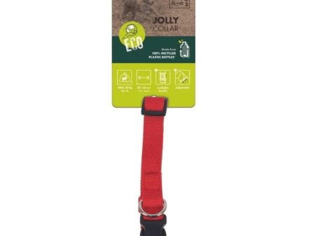 M Pets Jolly Eco Collar for Dogs (Red) Cheap