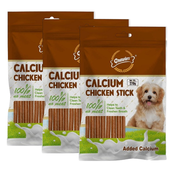 Gnawlers Calcium Chicken Stick Dog Treat For Discount