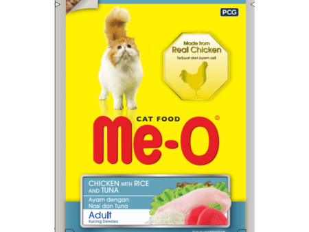 Me O Chicken & Rice In Tuna Adult Cat Wet Food Online now