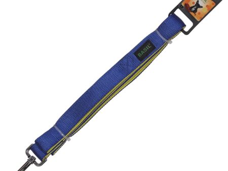 Basil Nylon Padded Leash for Dogs (Blue) Sale