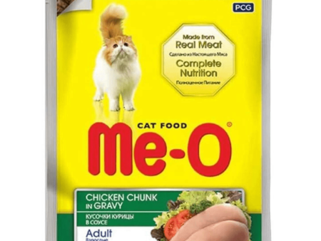 Me O Chicken Chunks in Gravy Adult Cat Wet Food Supply