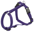 Trixie Harness with Leash for Cats (Violet) For Sale