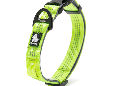 Truelove Padded Collar for Dogs (Neon yellow) Supply