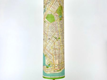 Brooklyn Map Lamp Hot on Sale